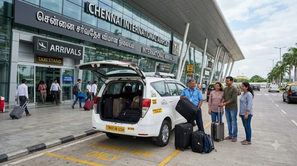 Chennai Airport to Tirupati private taxi and cab services.
